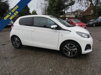 USED 2018 68 PEUGEOT 108 1.0 Collection Hatchback 5dr Petrol Manual Euro 6 (72 ps) SUPER LOW MILEAGE CAR,,,ONLY COVERED 9000 MILES,,,LOW INSURANCE,,,,GREAT ECONOMY,,,REVERSING CAMERA AND MCH MORE,,,,NEW M.O.T AND SERVICE BEFORE COLLECTION,,,,PARTS AND LABOUR WARRANTY INCLUDED.