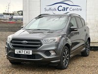 USED 2017 17 FORD KUGA 2.0 TDCi EcoBlue ST-Line SUV 5dr Diesel Manual Euro 6 (s/s) (150 ps) www.suffolkcarcentre.co.uk - Located at Lowestoft