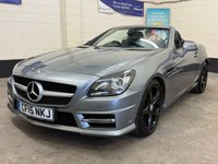 USED 2015 15 MERCEDES-BENZ SLK 2.1 SLK250 CDi CarbonLOOK Edition Convertible 2 Door Diesel G-Tronic+ Euro 5 (s/s) (204 ps) PANORAMIC ROOF SAT NAV PARKTRONIC