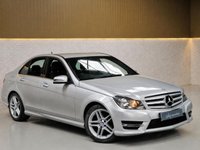 USED 2013 63 MERCEDES-BENZ C-CLASS 2.1 C220 CDI AMG Sport Saloon 4dr Diesel G-Tronic+ Euro 5 (s/s) (170 ps) 12 SERVICES | SUPER HISTORY