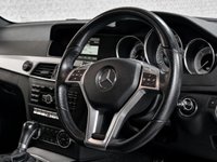 USED 2013 63 MERCEDES-BENZ C-CLASS 2.1 C220 CDI AMG Sport Saloon 4dr Diesel G-Tronic+ Euro 5 (s/s) (170 ps) 12 SERVICES | SUPER HISTORY