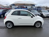 USED 2017 17 FIAT 500 1.2 Eco Petrol, Pop Star, Hatchback, 3 Door, Manual, Euro 6,  FULL 12 MONTH MOT WITH EVERY CAR