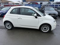 USED 2017 17 FIAT 500 1.2 Eco Petrol, Pop Star, Hatchback, 3 Door, Manual, Euro 6,  FULL 12 MONTH MOT WITH EVERY CAR