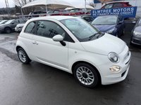 USED 2017 17 FIAT 500 1.2 Eco Petrol, Pop Star, Hatchback, 3 Door, Manual, Euro 6,  FULL 12 MONTH MOT WITH EVERY CAR