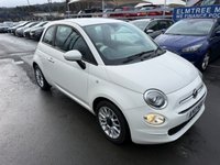 USED 2017 17 FIAT 500 1.2 Eco Petrol, Pop Star, Hatchback, 3 Door, Manual, Euro 6,  FULL 12 MONTH MOT WITH EVERY CAR
