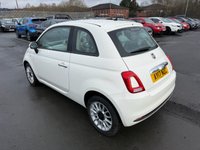 USED 2017 17 FIAT 500 1.2 Eco Petrol, Pop Star, Hatchback, 3 Door, Manual, Euro 6,  FULL 12 MONTH MOT WITH EVERY CAR