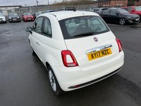 USED 2017 17 FIAT 500 1.2 Eco Petrol, Pop Star, Hatchback, 3 Door, Manual, Euro 6,  FULL 12 MONTH MOT WITH EVERY CAR