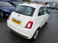 USED 2017 17 FIAT 500 1.2 Eco Petrol, Pop Star, Hatchback, 3 Door, Manual, Euro 6,  FULL 12 MONTH MOT WITH EVERY CAR