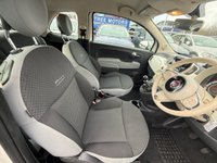USED 2017 17 FIAT 500 1.2 Eco Petrol, Pop Star, Hatchback, 3 Door, Manual, Euro 6,  FULL 12 MONTH MOT WITH EVERY CAR