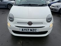USED 2017 17 FIAT 500 1.2 Eco Petrol, Pop Star, Hatchback, 3 Door, Manual, Euro 6,  FULL 12 MONTH MOT WITH EVERY CAR
