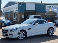 USED 2012 62 MERCEDES-BENZ SLK 2.1 SLK250 CDI BlueEfficiency AMG Sport Convertible Calcite White Diesel G-Tronic+ Euro 5 (s/s) (204 ps) Summer Fun in this Stunning Mercedes SLK with only 48044 miles GSH FULL LEATHER + much more