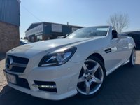 USED 2012 62 MERCEDES-BENZ SLK 2.1 SLK250 CDI BlueEfficiency AMG Sport Convertible Calcite White Diesel G-Tronic+ Euro 5 (s/s) (204 ps) Summer Fun in this Stunning Mercedes SLK with only 48044 miles GSH FULL LEATHER + much more