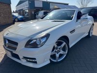 USED 2012 62 MERCEDES-BENZ SLK 2.1 SLK250 CDI BlueEfficiency AMG Sport Convertible Calcite White Diesel G-Tronic+ Euro 5 (s/s) (204 ps) Summer Fun in this Stunning Mercedes SLK with only 48044 miles GSH FULL LEATHER + much more