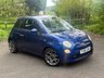 USED 2010 FIAT 500 1.2l 3d 69 BHP 12 MONTHS MOT - LEATHER SEATS
