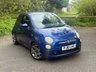 USED 2010 FIAT 500 1.2l 3d 69 BHP 12 MONTHS MOT - LEATHER SEATS