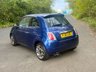 USED 2010 FIAT 500 1.2l 3d 69 BHP 12 MONTHS MOT - LEATHER SEATS