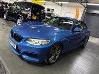 USED 2016 16 BMW 2 SERIES 1.5 218i M Sport Coupe 2dr Petrol Auto Euro 6 (s/s) (136 ps) 2016 BMW 218I M SPORT AUTO - ESTRIL BLUE - 6 SERVICES TO 63K MILES - M SPORT SPOILER - M SPORT BRAKING - SAT NAV - HALF ALCANTARA SEATS - REAR PDC