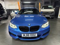 USED 2016 16 BMW 2 SERIES 1.5 218i M Sport Coupe 2dr Petrol Auto Euro 6 (s/s) (136 ps) 2016 BMW 218I M SPORT AUTO - ESTRIL BLUE - 6 SERVICES TO 63K MILES - M SPORT SPOILER - M SPORT BRAKING - SAT NAV - HALF ALCANTARA SEATS - REAR PDC