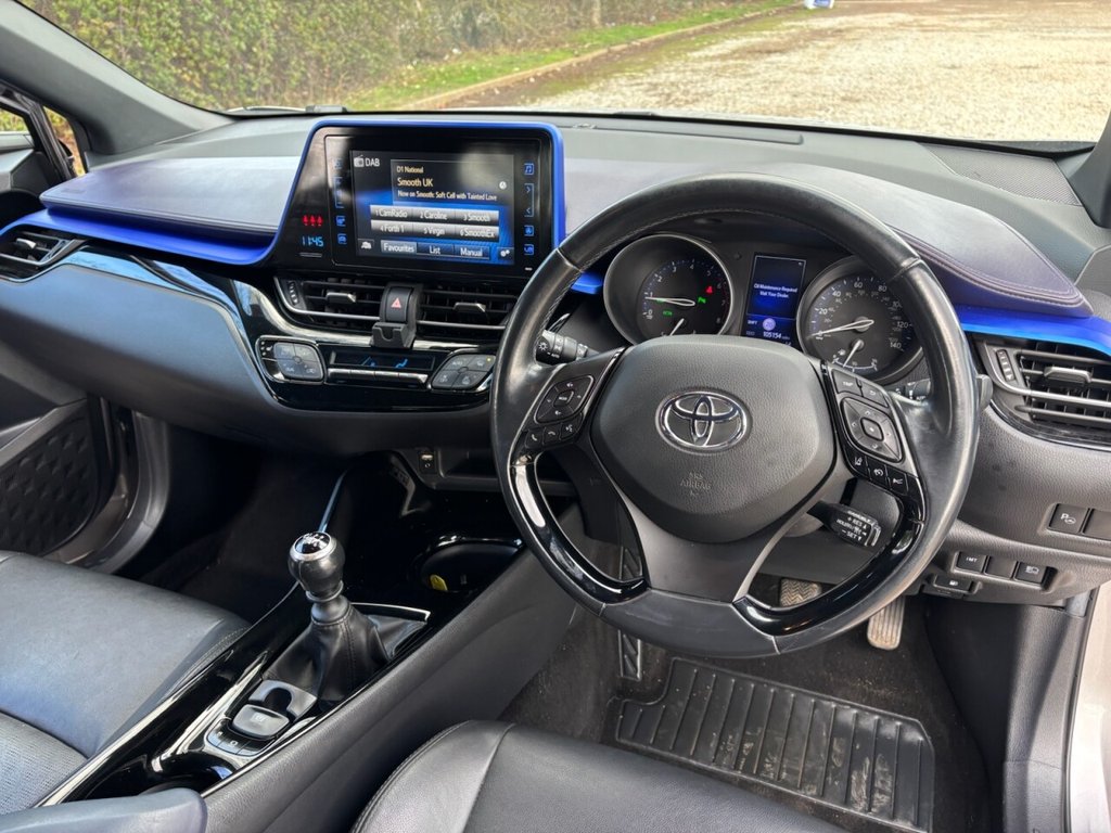 USED 2018 18 TOYOTA C-HR 1.2 VVT-i Dynamic SUV 5dr Petrol Manual Euro 6 (s/s) (115 ps) &pound;ZERO DEPOSIT FINANCE