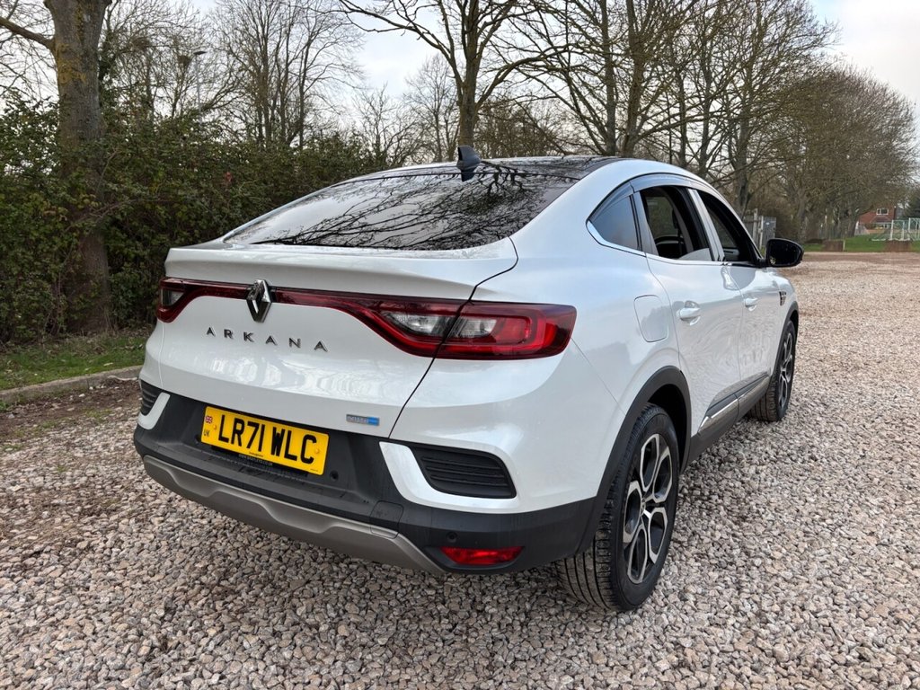 USED 2021 71 RENAULT ARKANA 1.6 E-TECH S Edition SUV 5dr Petrol Hybrid Auto 2WD Euro 6 (s/s) (145 bhp) &pound;ZERO DEPOSIT FINANCE