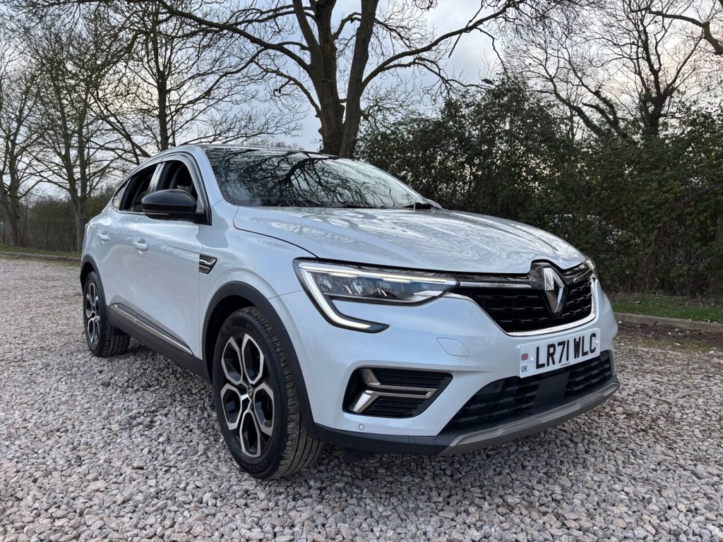 USED 2021 71 RENAULT ARKANA 1.6 E-TECH S Edition SUV 5dr Petrol Hybrid Auto 2WD Euro 6 (s/s) (145 bhp) &pound;ZERO DEPOSIT FINANCE