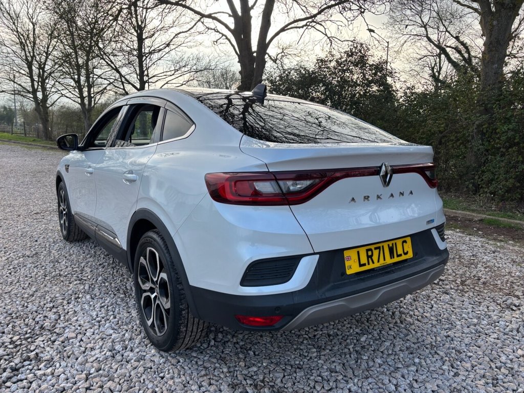 USED 2021 71 RENAULT ARKANA 1.6 E-TECH S Edition SUV 5dr Petrol Hybrid Auto 2WD Euro 6 (s/s) (145 bhp) &pound;ZERO DEPOSIT FINANCE