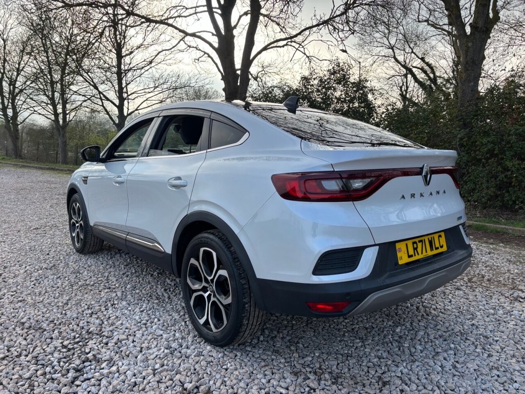 USED 2021 71 RENAULT ARKANA 1.6 E-TECH S Edition SUV 5dr Petrol Hybrid Auto 2WD Euro 6 (s/s) (145 bhp) &pound;ZERO DEPOSIT FINANCE