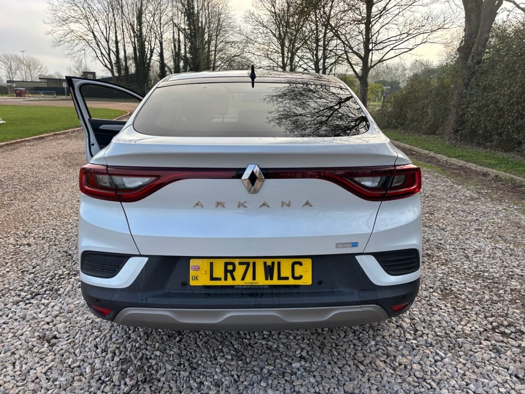 USED 2021 71 RENAULT ARKANA 1.6 E-TECH S Edition SUV 5dr Petrol Hybrid Auto 2WD Euro 6 (s/s) (145 bhp) &pound;ZERO DEPOSIT FINANCE
