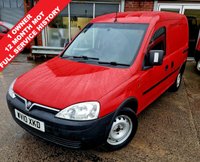USED 2010 10 VAUXHALL COMBO 1.3 CDTi 1700 16v Panel Van 3dr Diesel Manual (134 g/km, 69 bhp) 12 MONTH MOT