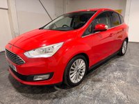 USED 2016 16 FORD C-MAX 1.0T EcoBoost Titanium MPV 5dr Petrol Manual Euro 6 (s/s) (125 ps) &pound;35 Road Tax-Great Economy-Sat Nav