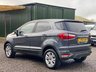 USED 2016 16 FORD ECOSPORT 1.0T EcoBoost Zetec 2WD Euro 6 (s/s) 5dr WARRANTY-CAMBELT@66K-SENSORS