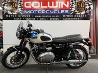 USED 2017 17 TRIUMPH BONNEVILLE T100 900 Roadster/Retro Petrol Manual Euro 4 (56 ps) STUNNING BONNIE!!!