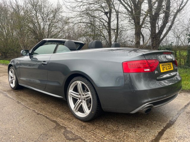 2012 AUDI A5 CABRIOLET 2.0 TFSI S line Convertible 2dr Petrol Multitronic Euro 5 (s/s) (211 ps) - Photo 10