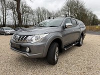 USED 2016 16 MITSUBISHI L200 2.4 DI-D DC Barbarian Pickup Double Cab 4dr Diesel Manual 4WD Euro 5 (178 ps) **NO VAT** 2 KEYS FSH LEATHER