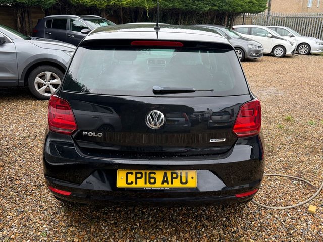 2016 VOLKSWAGEN POLO 1.0 BlueMotion Tech Match Hatchback 5dr Petrol Manual Euro 6 (s/s) (60 ps) - Photo 3