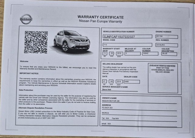 2016 Nissan Juke 1L N-Connecta 5dr - Photo 7