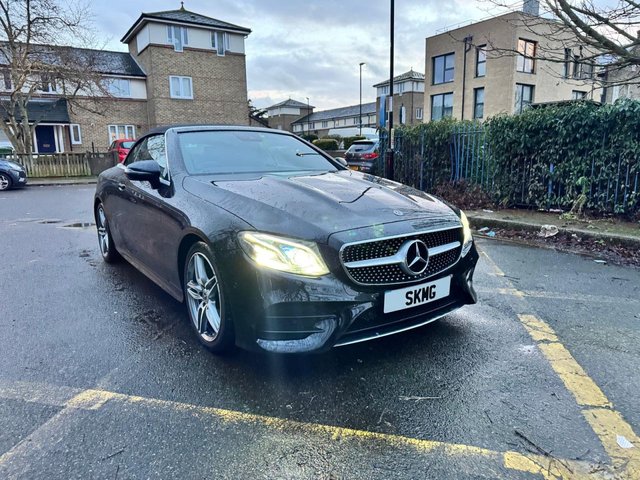 2019 19 MERCEDES-BENZ E-CLASS 2.0 E220d AMG Line Cabriolet 2dr Diesel G-Tronic+ Euro 6 (s/s) (194 ps) 360 Surround Camera, CarPlay