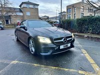 USED 2019 19 MERCEDES-BENZ E-CLASS 2.0 E220d AMG Line Cabriolet 2dr Diesel G-Tronic+ Euro 6 (s/s) (194 ps) 360 Surround Camera, CarPlay