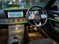 USED 2019 19 MERCEDES-BENZ E-CLASS 2.0 E220d AMG Line Cabriolet 2dr Diesel G-Tronic+ Euro 6 (s/s) (194 ps) 360 Surround Camera, CarPlay