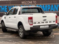 USED 2019 69 FORD RANGER 2.0 ECOBLUE WILDTRAK PICKUP DOUBLE CAB 4DR DIESEL AUTO 4WD EURO 6 (S/S) (213 PS) NAV NO VAT - VERY LOW MILEAGE - FULL SERVICE HISTORY - JUST BEEN SERVICED  - 2 KEYS - HPI CHECK ALL CLEAR  - ULEZ / LEZ / CAZ COMPLIANT - STUNNING METALLIC WHITE PAINTWORK - WILDTRACK BODY STYLING - SAT NAV - CAR PLAY - ANDRIOD AUTO - REVERSE CAMERA - LEATHERS INTERIOR - CRUISE CONTROL - BI XENON HEADLIGHTS - ROLLER SHUTTER - HEATED MIRROR -  FINANCE AVAILABLE - ZERO DEPOSIT OFFERS - ALL VANS/CARS WELCOME IN PART-EXCHANGE, ANY AGE, ANY MILEAGE, ANY CONDITION
