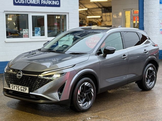 2025 75 Nissan Qashqai 1.3 DIG-T MHEV N-Connecta SUV 5dr Petrol Hybrid Manual Euro 6 (s/s) (140 ps)