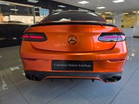 USED 2023 73 MERCEDES-BENZ E-CLASS 2.0 E300dh MHEV AMG Line Night Edition (Premium Plus) Coupe 2dr Diesel Hybrid G-Tronic+ 4MATIC Euro 6 (s/s) (285 ps) WRAPPED IN PAPRIKA ORANGE