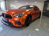 USED 2023 73 MERCEDES-BENZ E-CLASS 2.0 E300dh MHEV AMG Line Night Edition (Premium Plus) Coupe 2dr Diesel Hybrid G-Tronic+ 4MATIC Euro 6 (s/s) (285 ps) WRAPPED IN PAPRIKA ORANGE