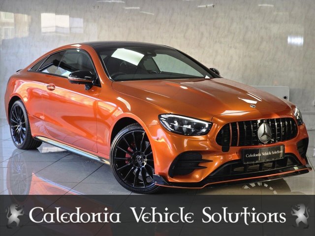 View our Mercedes-Benz E-Class 2.0 E300dh MHEV AMG Line Night Edition (Premium Plus) Coupe 2dr Diesel Hybrid G-Tronic+ 4MATIC Euro 6 (s/s) (285 ps)