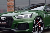 USED 2018 18 AUDI RS5 2.9 TFSI V6 Coupe 2dr Petrol Tiptronic quattro Euro 6 (s/s) (450 ps) PAN ROOF / HUD / SONOMA GREEN