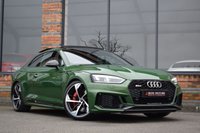 USED 2018 18 AUDI RS5 2.9 TFSI V6 Coupe 2dr Petrol Tiptronic quattro Euro 6 (s/s) (450 ps) PAN ROOF / HUD / SONOMA GREEN