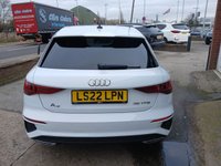 USED 2022 22 AUDI A3 1.5 TFSI 35 S line Sportback 5dr Petrol Manual Euro 6 (s/s) (150 ps) 