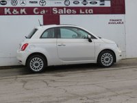 USED 2016 66 FIAT 500 1.2 Lounge Hatchback 3dr Petrol Dualogic Euro 6 (s/s) (69 bhp) 