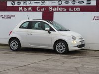USED 2016 66 FIAT 500 1.2 Lounge Hatchback 3dr Petrol Dualogic Euro 6 (s/s) (69 bhp) 
