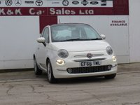 USED 2016 66 FIAT 500 1.2 Lounge Hatchback 3dr Petrol Dualogic Euro 6 (s/s) (69 bhp) 